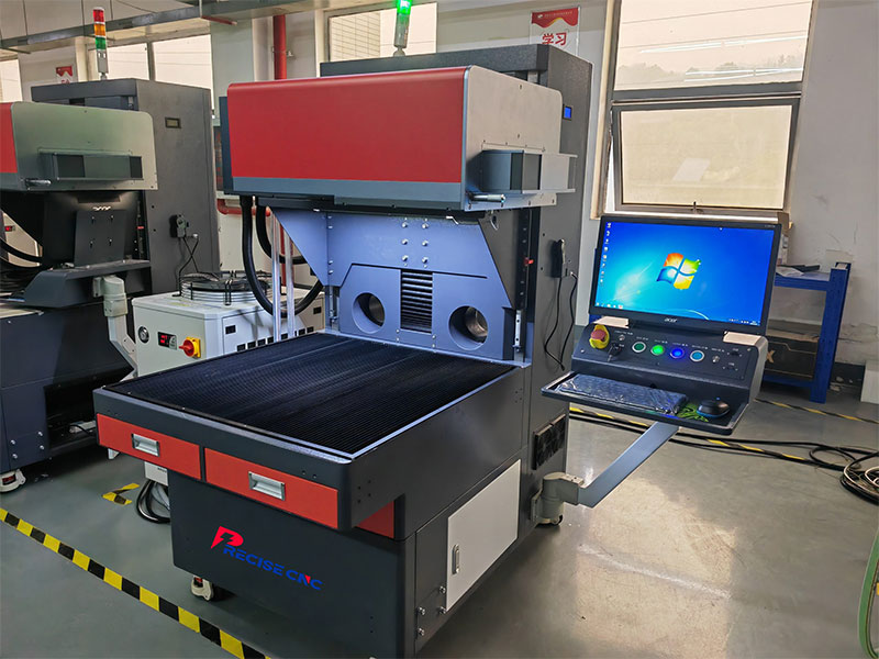 250 Вт 800x800 мм LGP (Light Guide Plate) Dynamic Focusing Laser Marking Machine