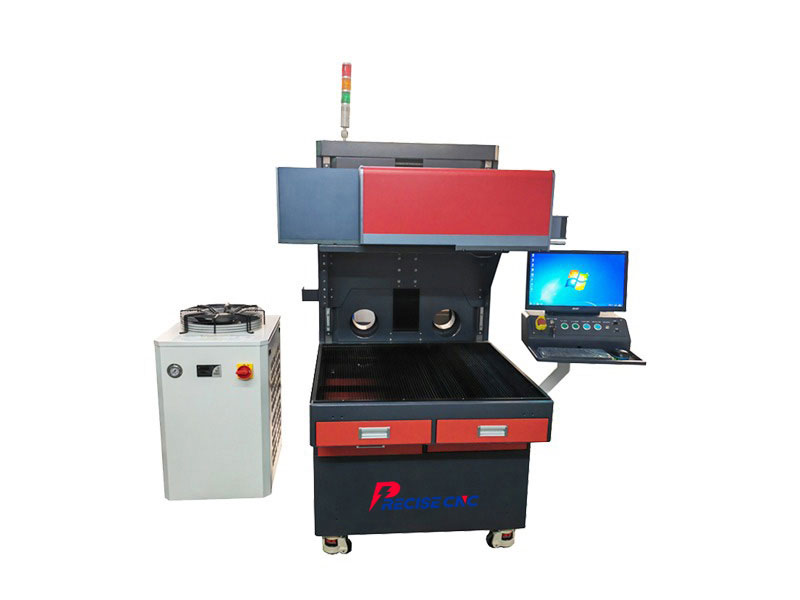 250 Вт 800x800 мм LGP (Light Guide Plate) Dynamic Focusing Laser Marking Machine