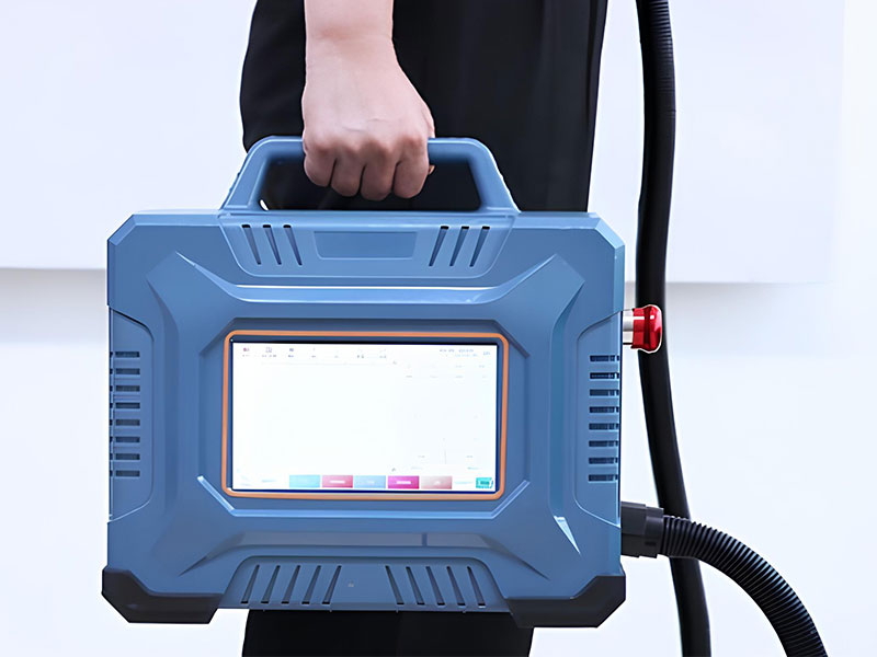 20 Вт 30W 50W портативная портативная лазерная маркировка для металлической маркировки