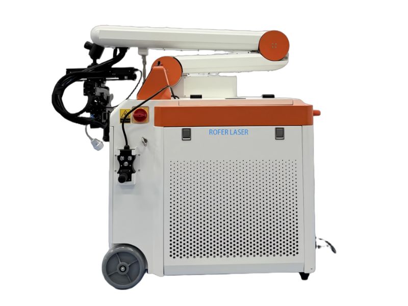 Роботизированный лазерный сварочный аппарат для ремонта пресс-форм | Сварочный аппарат с лазерным источником QCW и CW